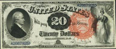 20 Dollars Obverse