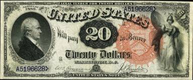20 Dollars Obverse