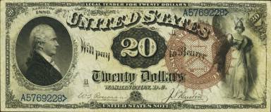 20 Dollars Obverse