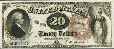 20 Dollars Obverse