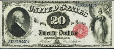 20 Dollars Obverse