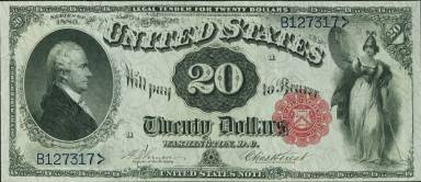 20 Dollars Obverse