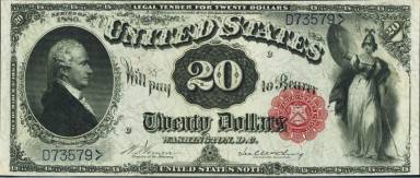 20 Dollars Obverse