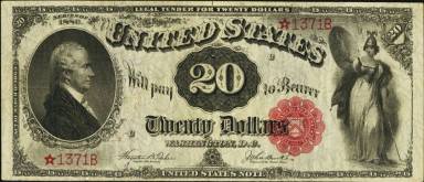 20 Dollars Obverse