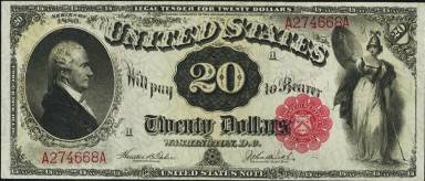 20 Dollars Obverse