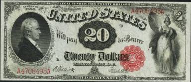 20 Dollars Obverse