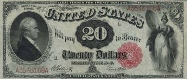 20 Dollars Obverse
